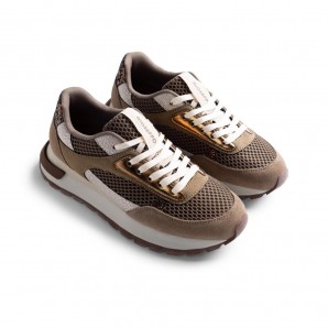 DEPORTIVO CASUAL COMBINADO TAUPE
