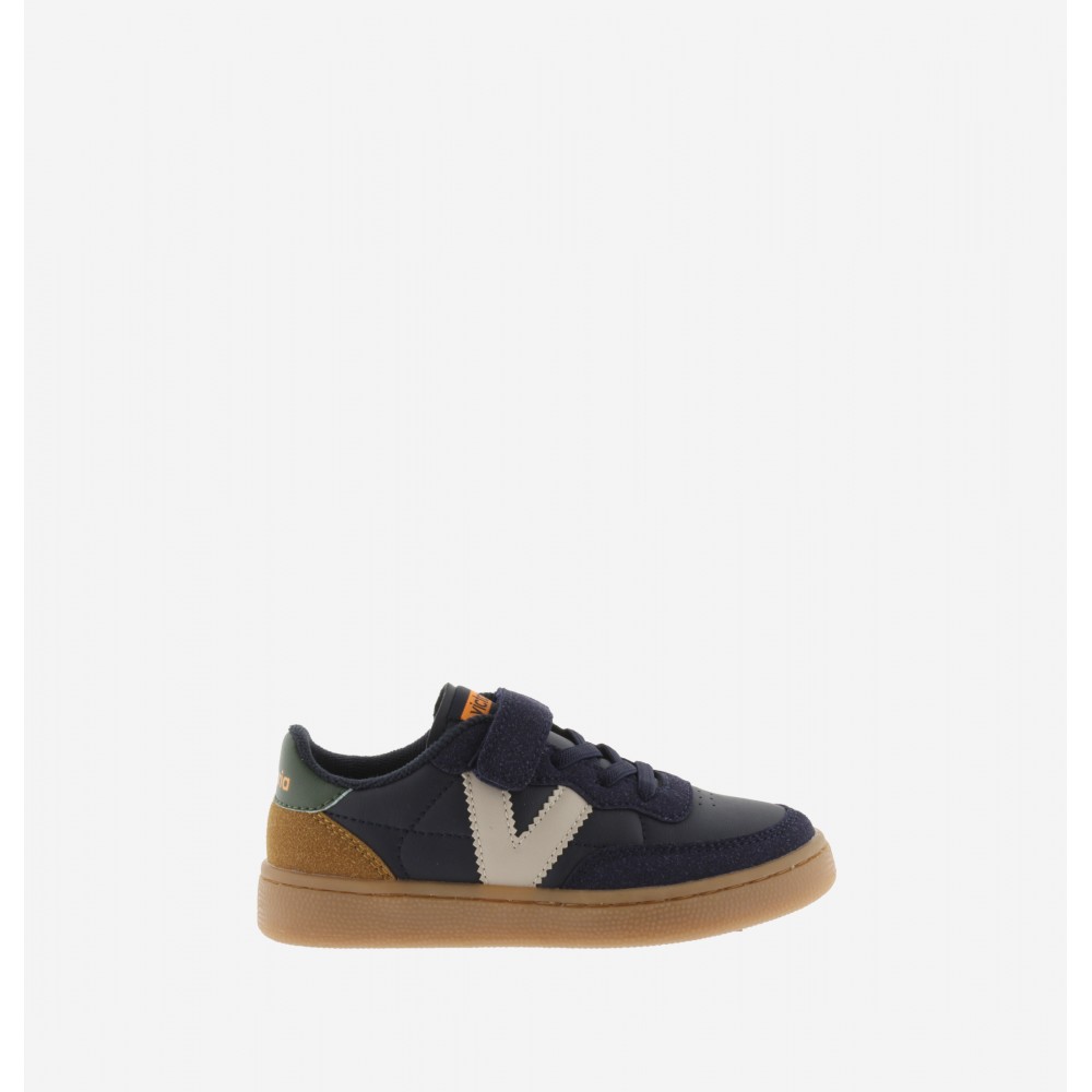 DEPORTIVO VELCROS "V" MARINO