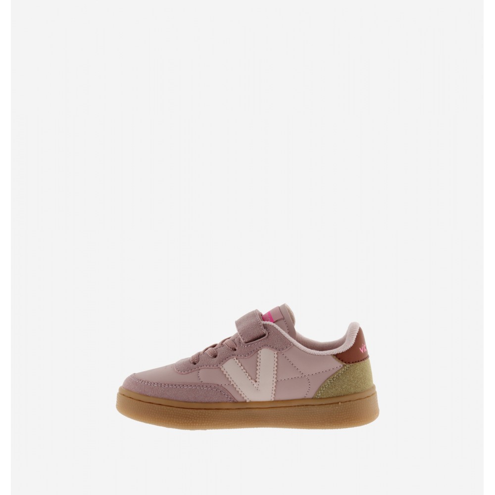 DEPORTIVO ELASTICO Y VELCRO NUDE