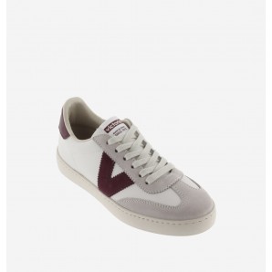 SNEAKERS "V"  BORDO