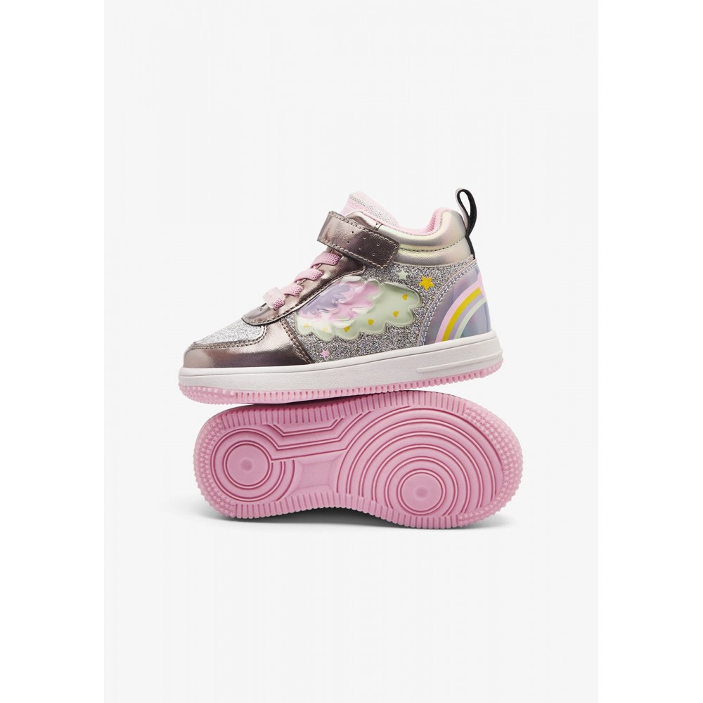 DEPORTIVO BOTA LUCES PEWTER